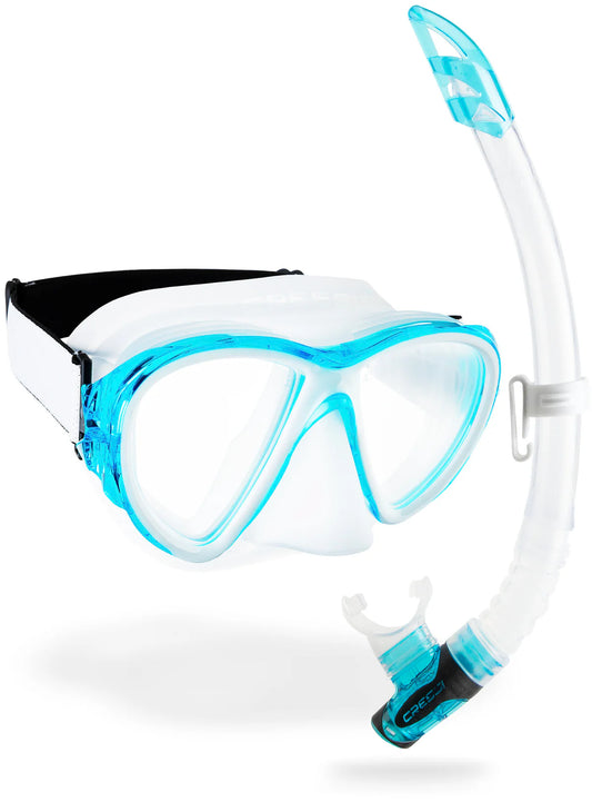 Cressi Fiji Snorkelling Set – Lightweight Mask & Snorkel Combo