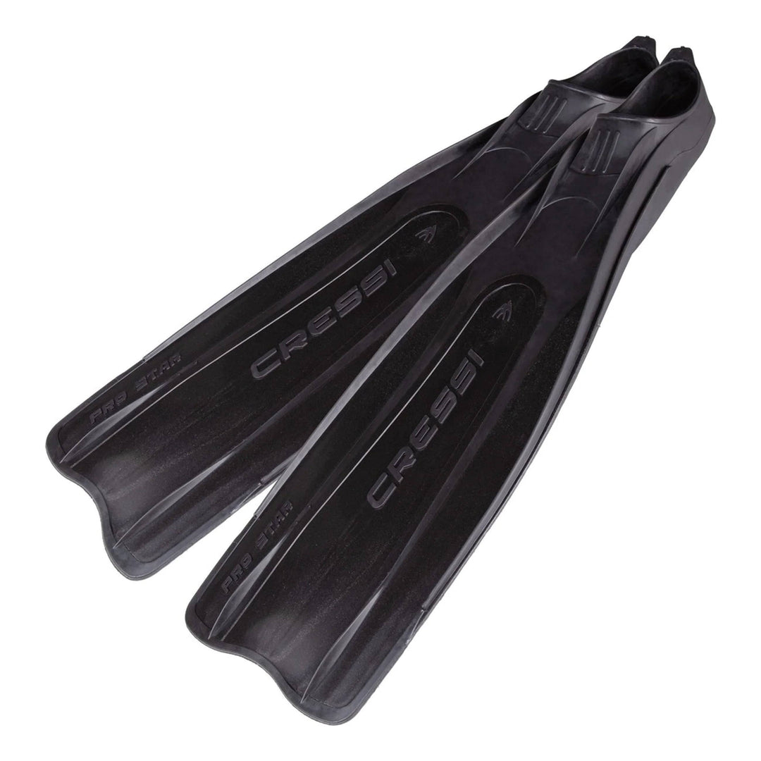 Cressi Pro Star Mask Snorkel and Fins Set