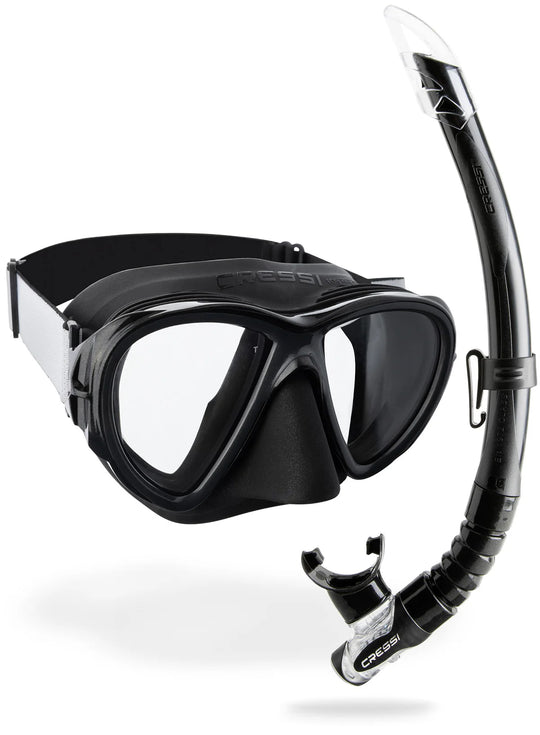 Cressi Fiji + Gamma Snorkel Combo