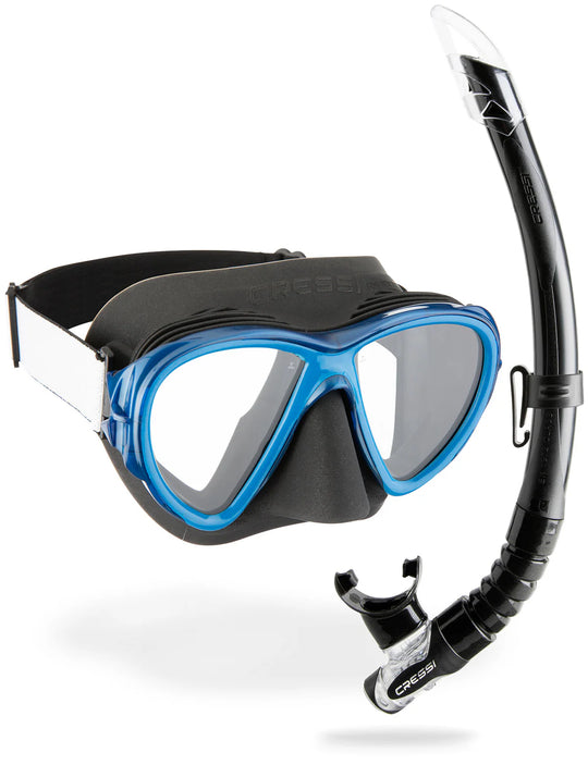 Cressi Fiji + Gamma Snorkel Combo
