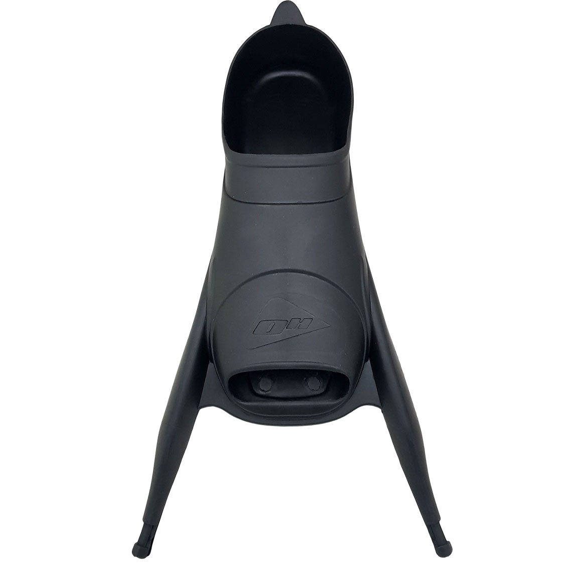 Ocean Hunter Ambush Pure black fin foot pockets with reduced side tendons