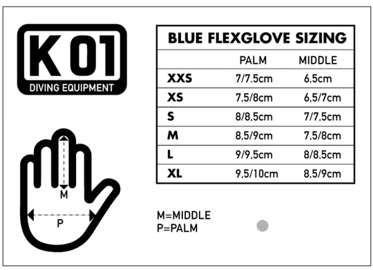 K01 - Blue Flexgloves