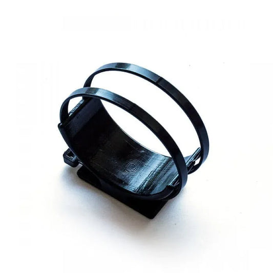 Razor Light Holder with flexible bands for securing a dive light