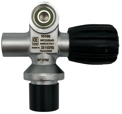 SOS 232 bar DK right manifold cylinder valve