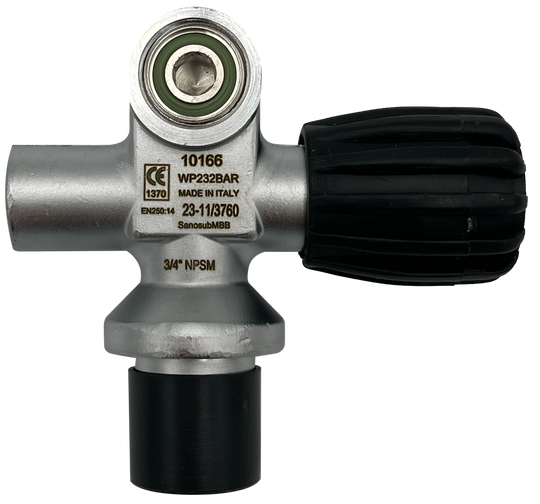 SOS 232 bar DK right manifold cylinder valve