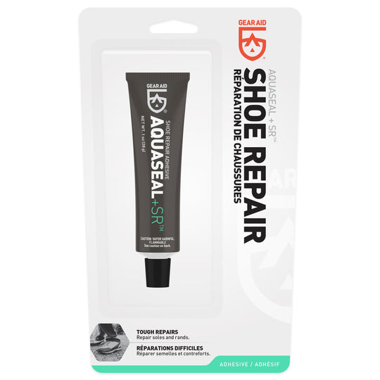 Gear Aid Aquaseal SR Shoe Repair Adhesive retail packaging
