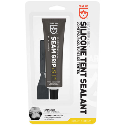 Gear Aid Seam Grip SIL Silicone Tent Sealant retail packaging