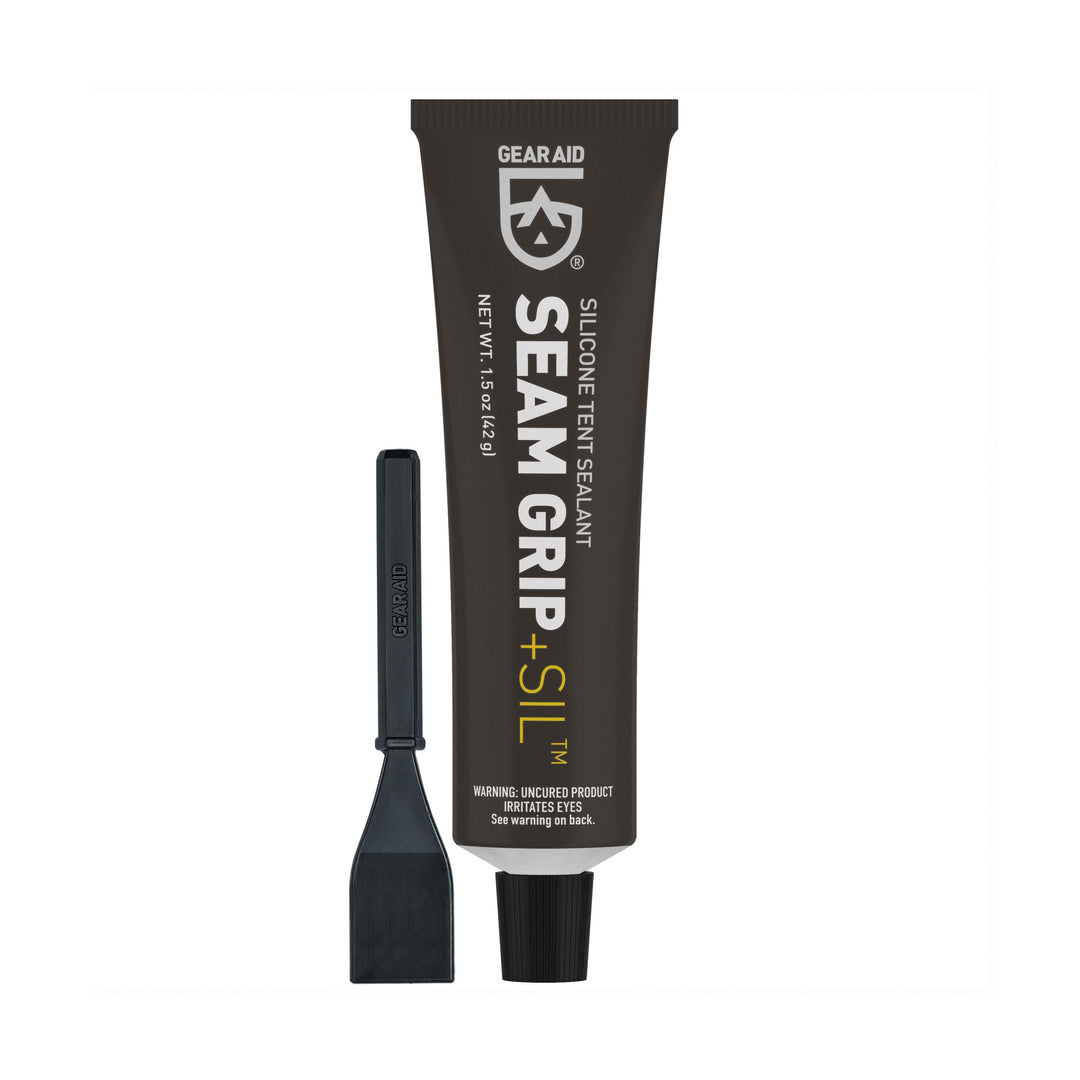 Gear Aid Seam Grip SIL Silicone Tent Sealant product and packaging