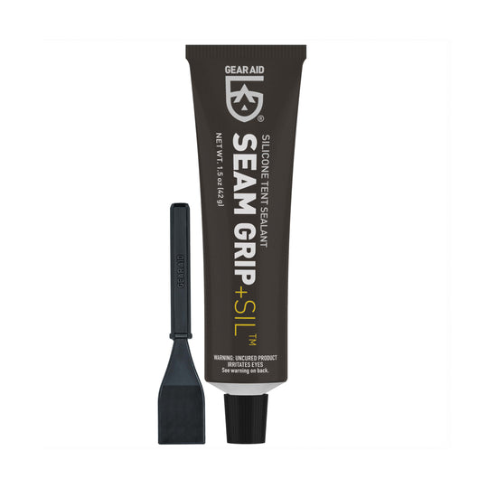 Gear Aid Seam Grip SIL Silicone Tent Sealant product and packaging