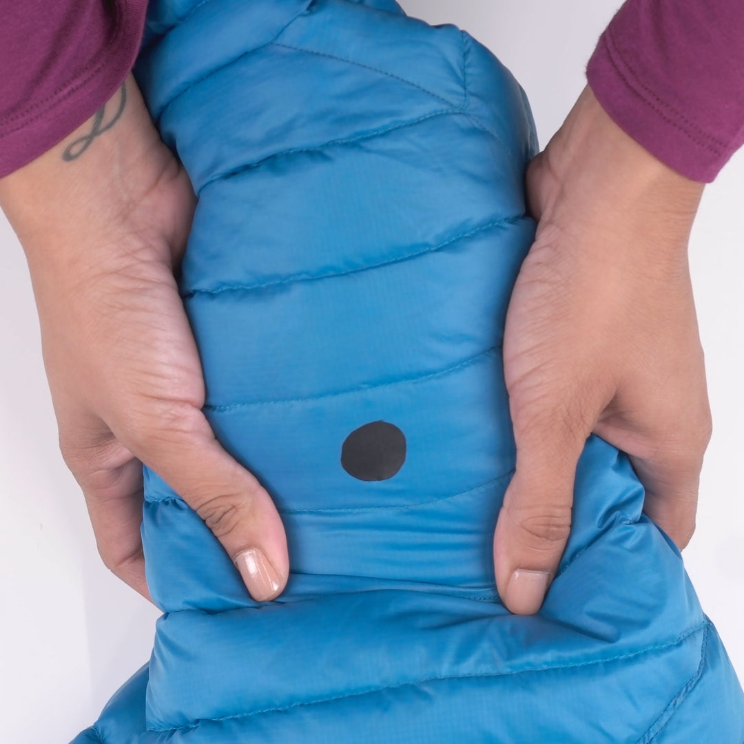 Gear Aid Seam Grip WP Field Repair Kit shown in use