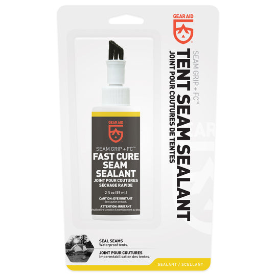 Gear Aid Seam Grip FC Fast Cure Seam Sealant retail packaging