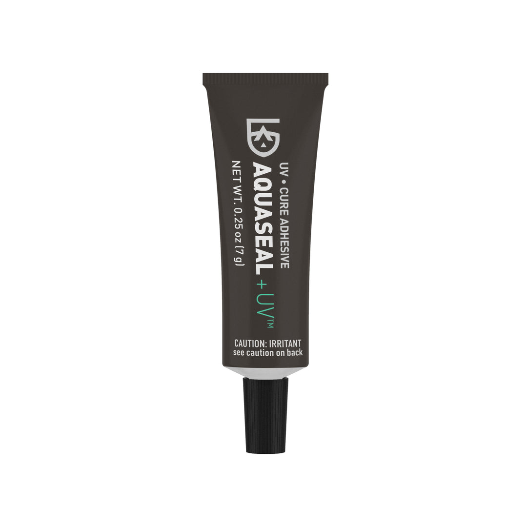 Gear Aid Aquaseal UV Field Repair Adhesive product and packaging
