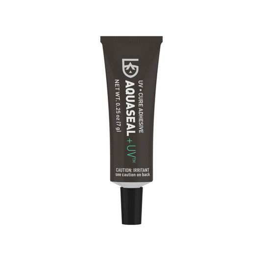Gear Aid Aquaseal UV Field Repair Adhesive product and packaging
