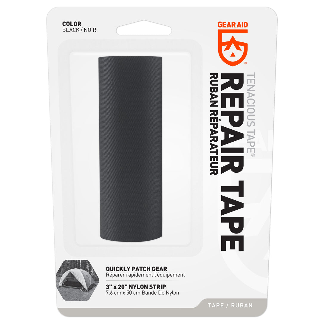 Gear Aid Tenacious Tape Repair Tape retail packaging