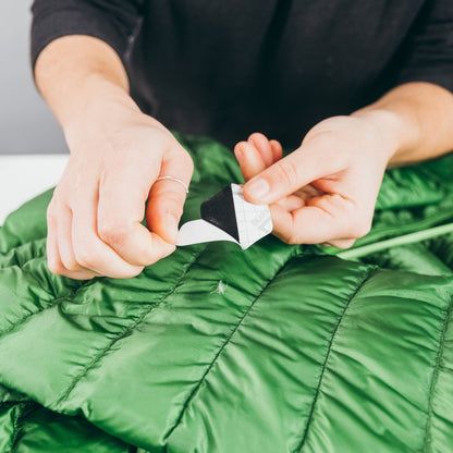Gear Aid Tenacious Tape Hex Patches shown in use