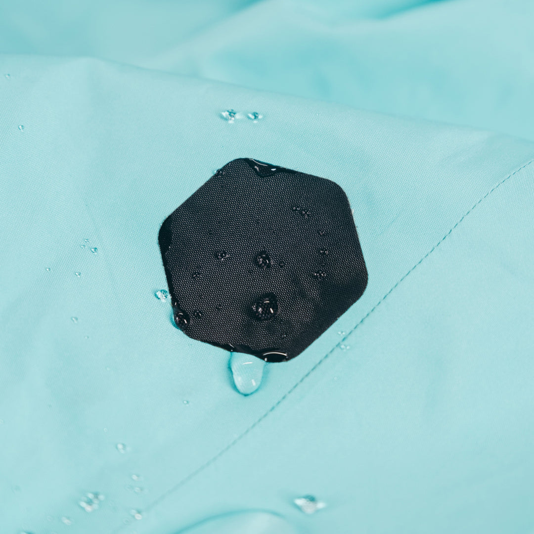 Gear Aid Tenacious Tape Hex Patches shown in use