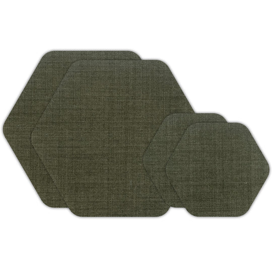 Gear Aid Tenacious Tape Hex Patches product and packaging