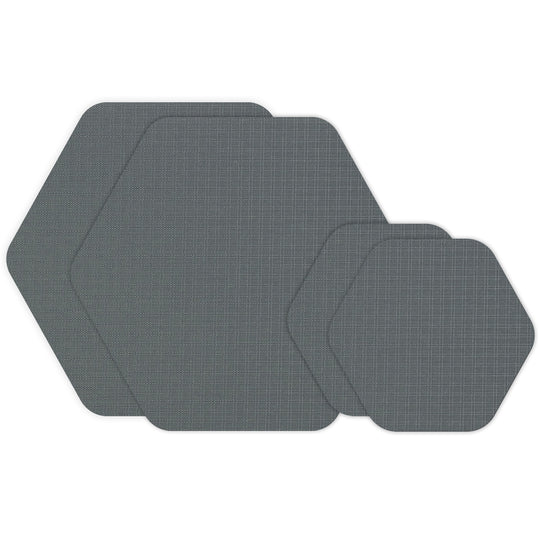 Gear Aid Tenacious Tape Hex Patches product and packaging