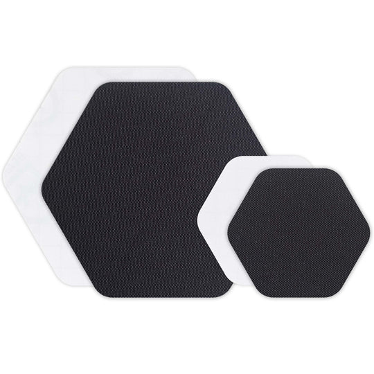 Gear Aid Tenacious Tape Hex Patches product and packaging
