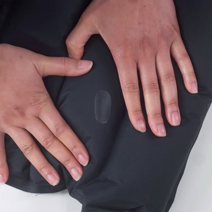 Gear Aid Tenacious Tape Flex Patches shown in use