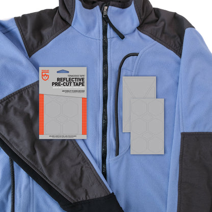 Gear Aid Tenacious Tape Reflective shown in use