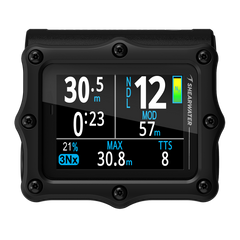 Shearwater Perdix 3 black dive computer front view