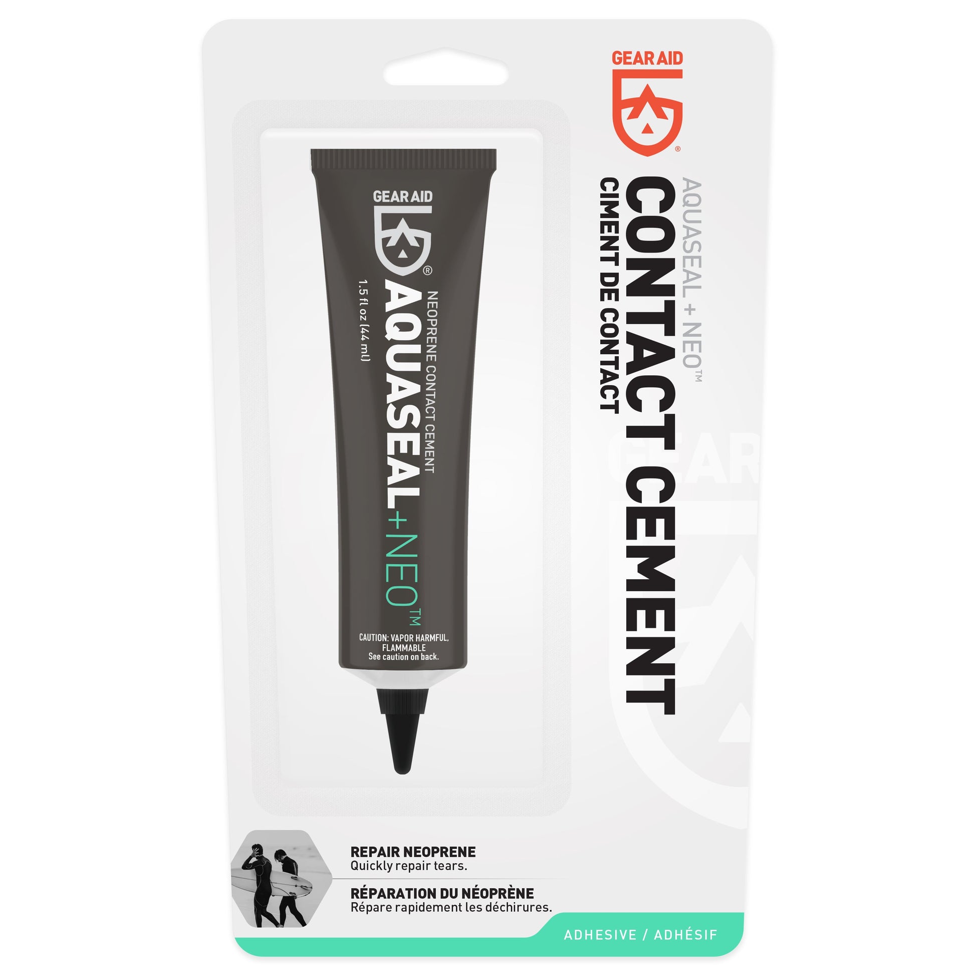 Gear Aid Aquaseal NEO Neoprene Contact Cement retail packaging