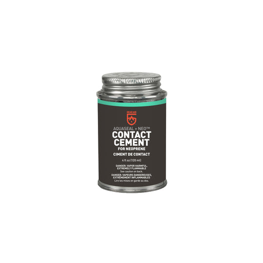 Gear Aid Aquaseal NEO Neoprene Contact Cement retail packaging