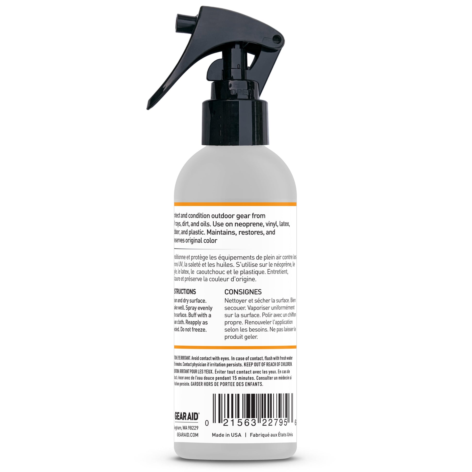 Gear Aid Revivex UV Protectant retail packaging
