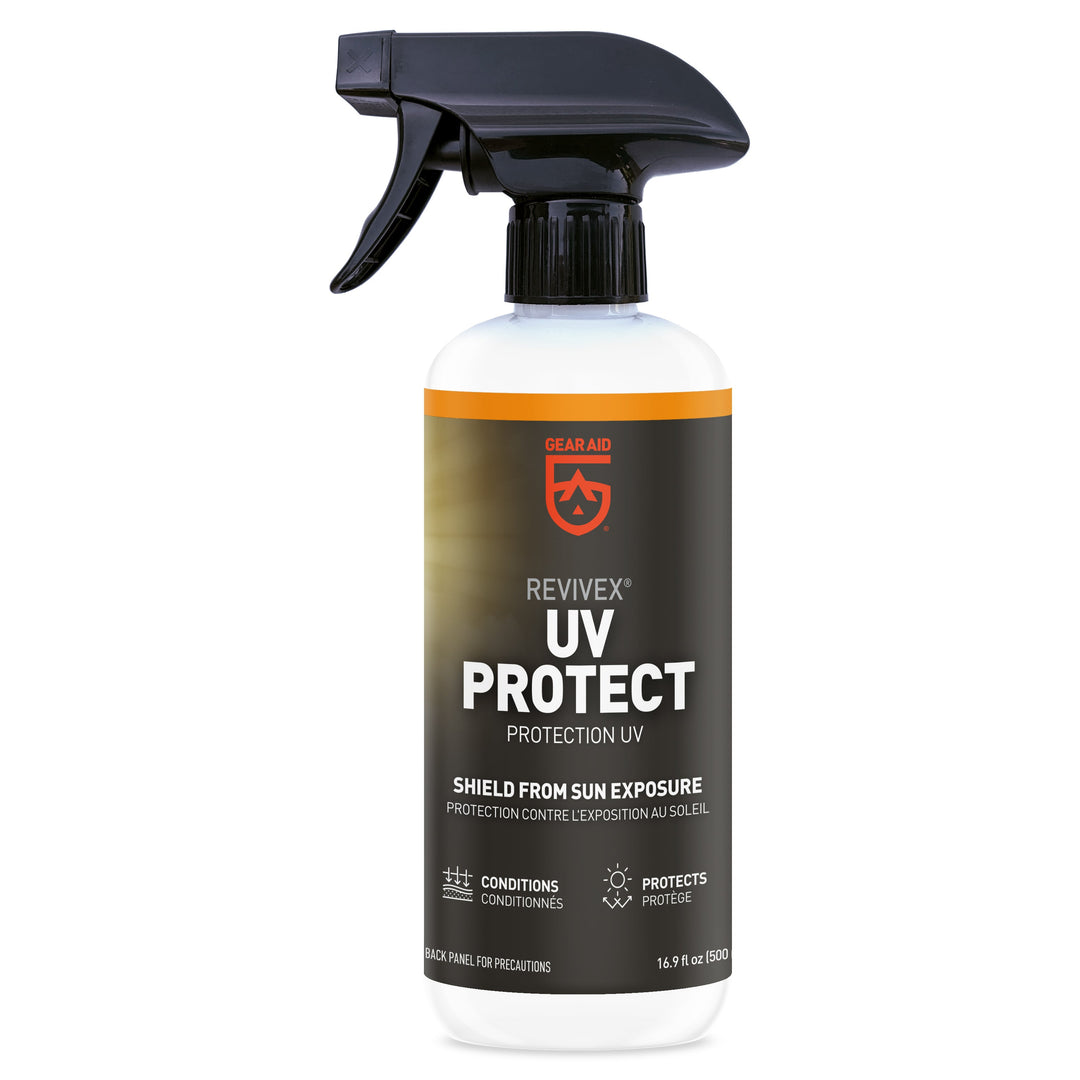 Gear Aid Revivex UV Protectant retail packaging