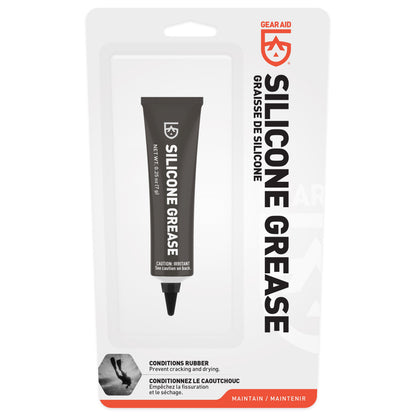 Gear Aid Silicone Grease retail packaging