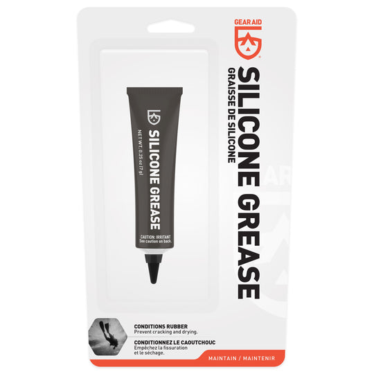 Gear Aid Silicone Grease retail packaging