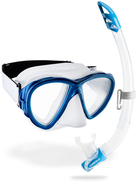 Cressi Fiji Snorkelling Set – Lightweight Mask & Snorkel Combo