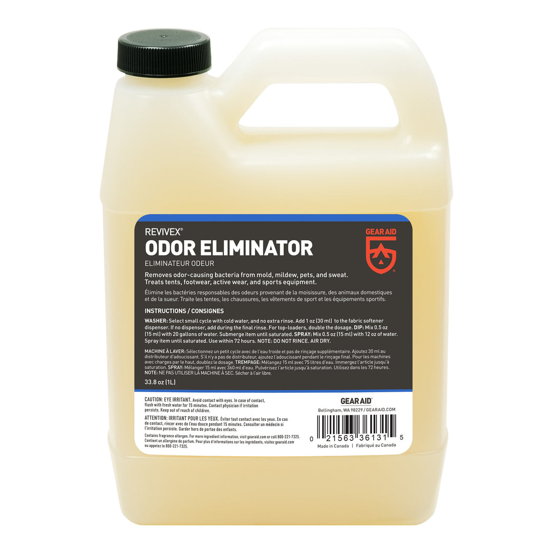 Gear Aid Revivex Odor Eliminator retail packaging