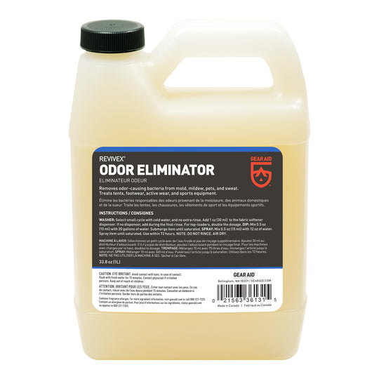 Gear Aid Revivex Odor Eliminator retail packaging