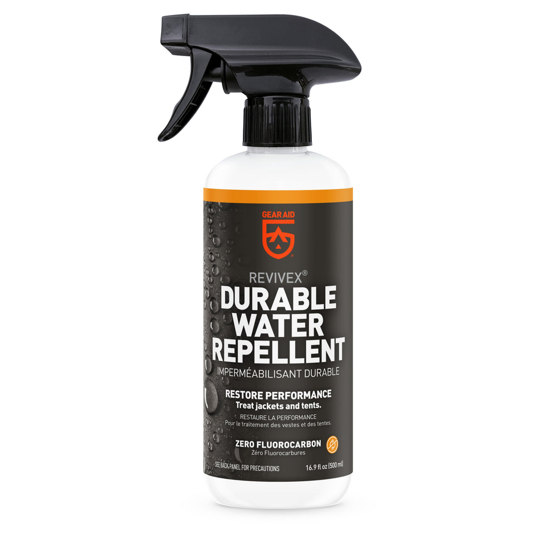Gear Aid Revivex Durable Water Repellent retail packaging