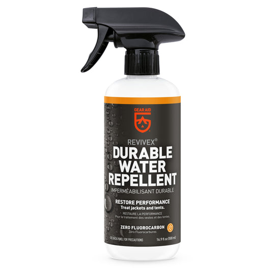 Gear Aid Revivex Durable Water Repellent retail packaging