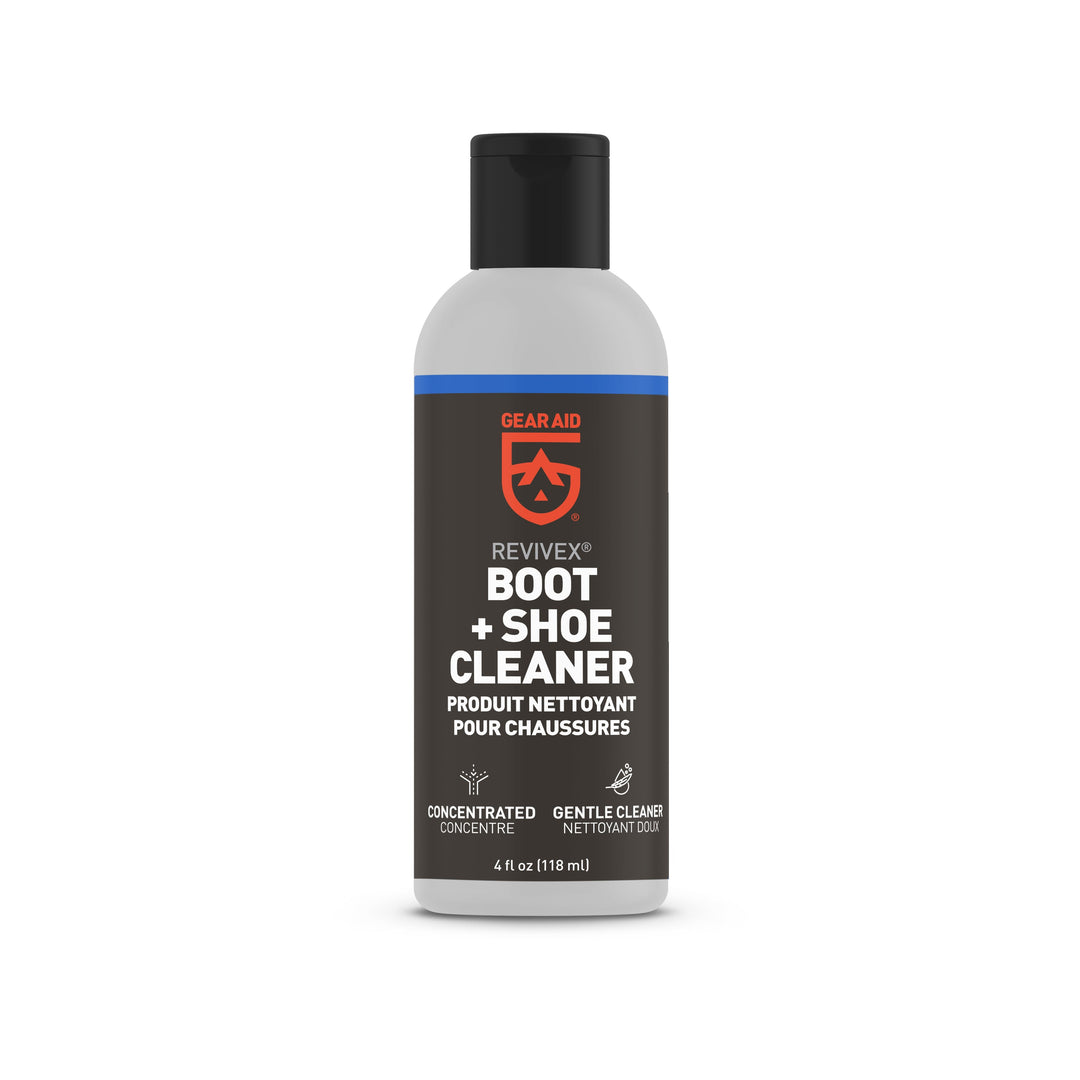 Gear Aid Revivex Boot and Shoe Cleaner retail packaging
