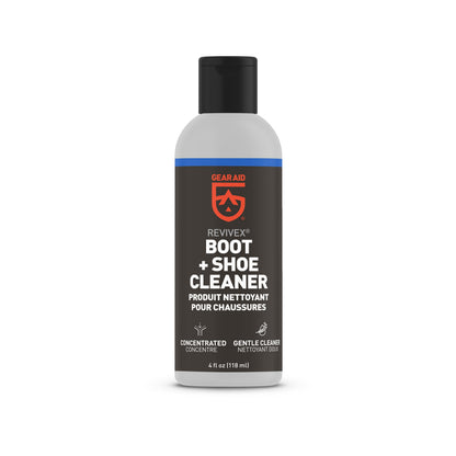 Gear Aid Revivex Boot and Shoe Cleaner retail packaging