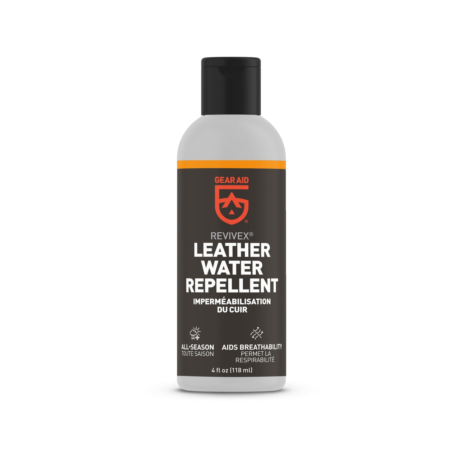 Gear Aid Revivex Leather Water Repellent retail packaging