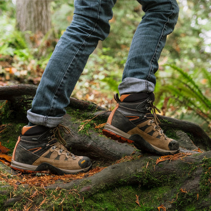 Gear Aid Revivex Suede and Fabric Water Repellent shown in use