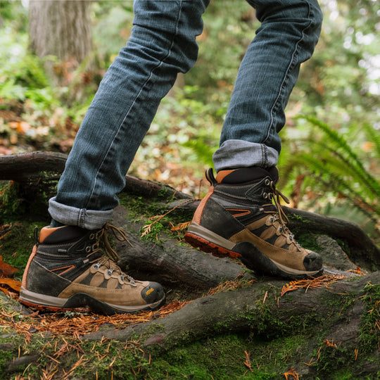 Gear Aid Revivex Suede and Fabric Water Repellent shown in use