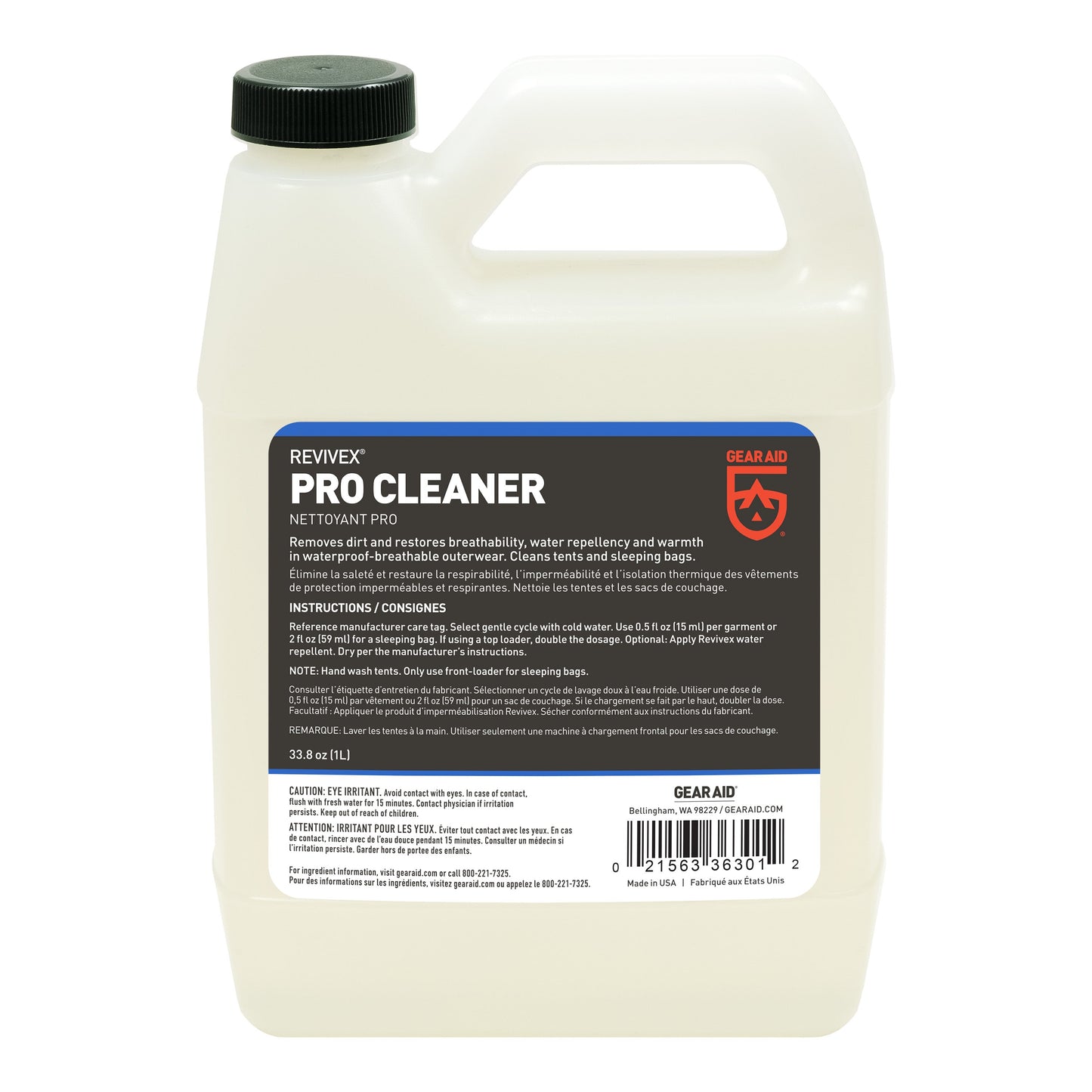 Gear Aid Revivex Pro Cleaner retail packaging