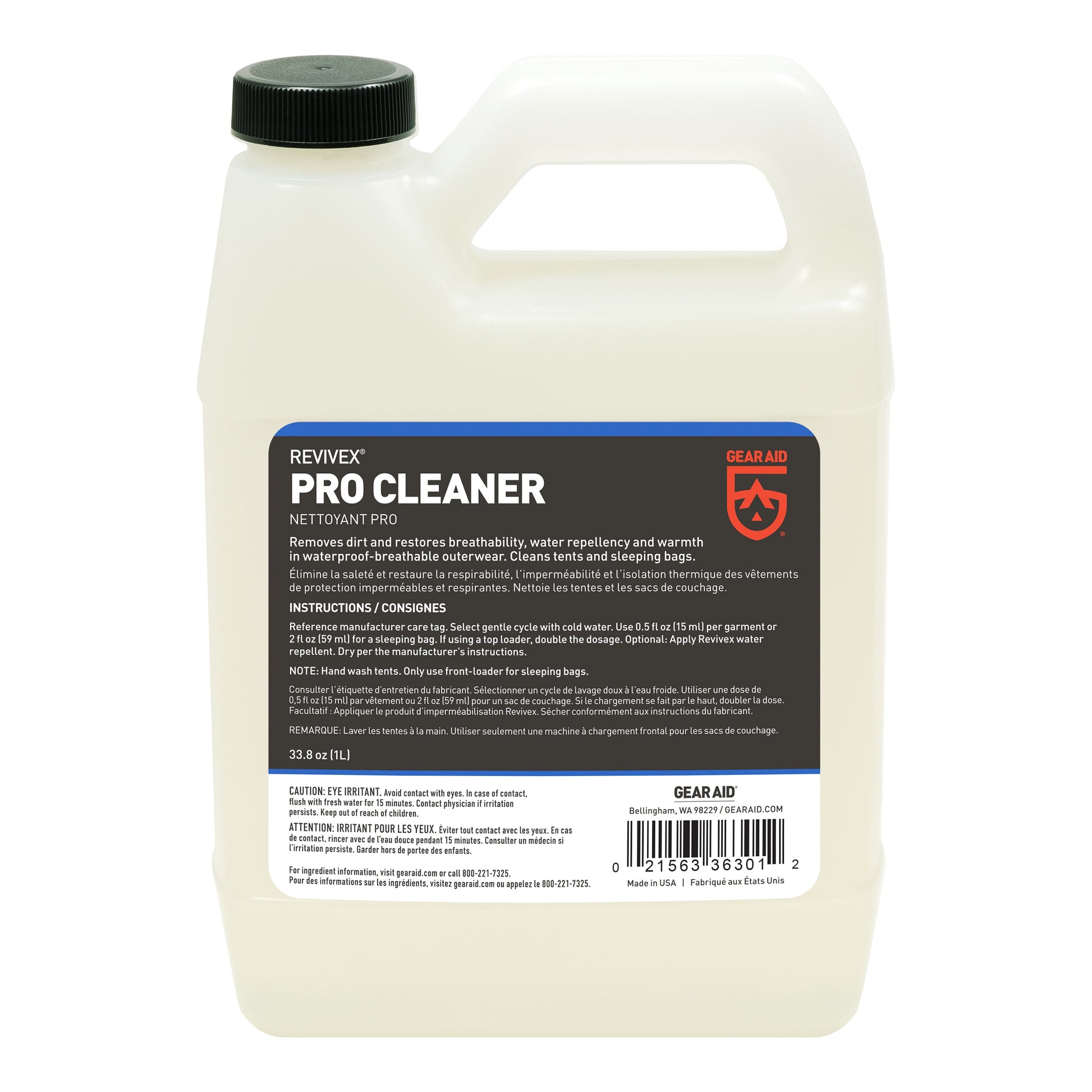 Gear Aid Revivex Pro Cleaner retail packaging