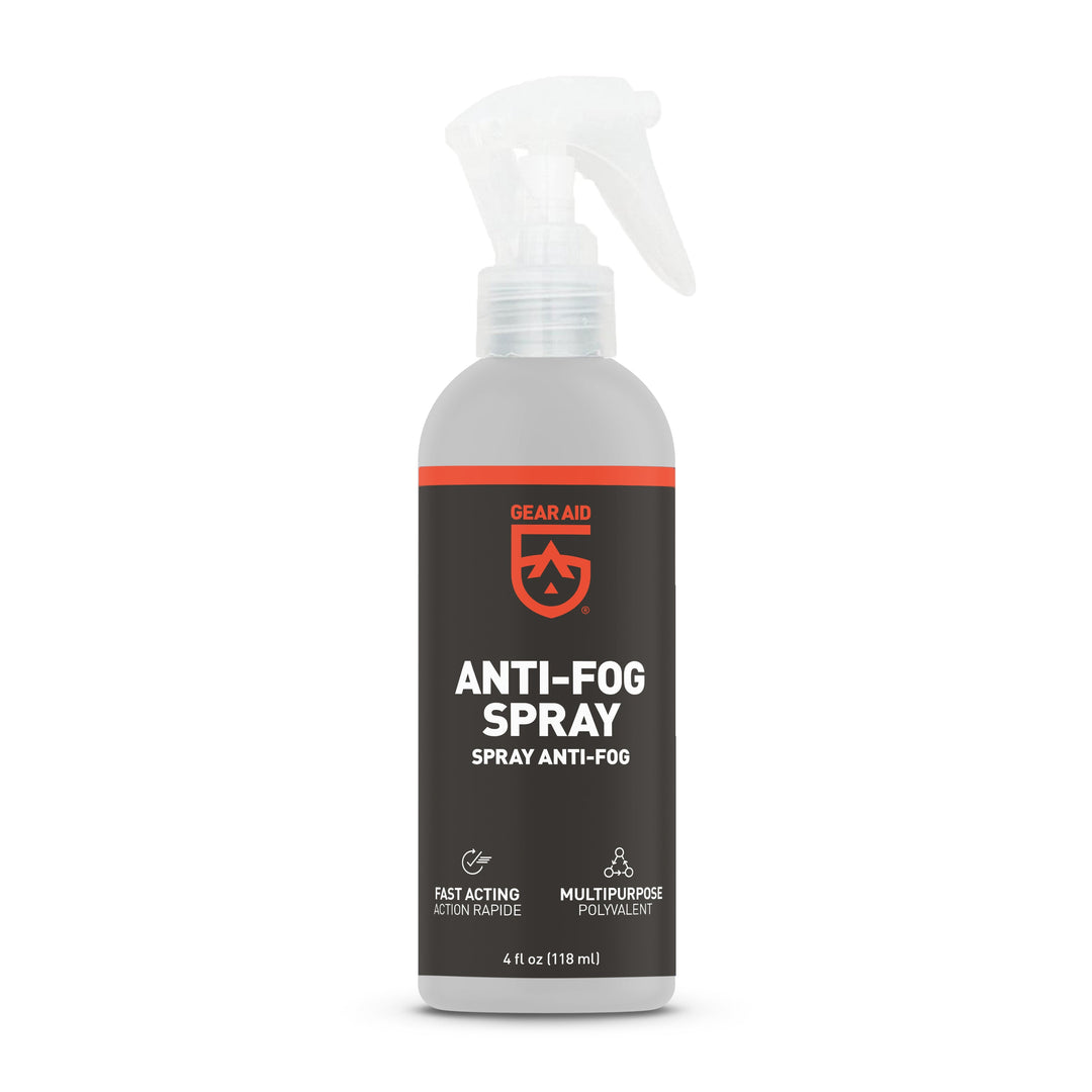 Gear Aid Anti-Fog Spray retail packaging