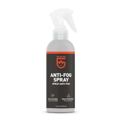 Gear Aid Anti-Fog Spray retail packaging