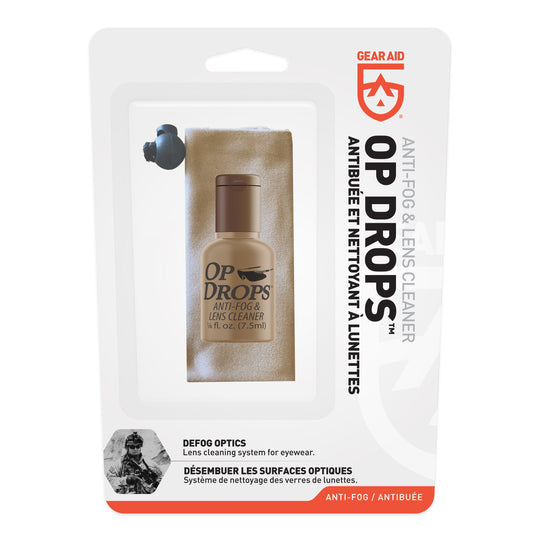 Gear Aid Op Drops retail packaging