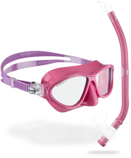 Cressi Moon Kids Snorkelling Set – Mask & Snorkel Combo