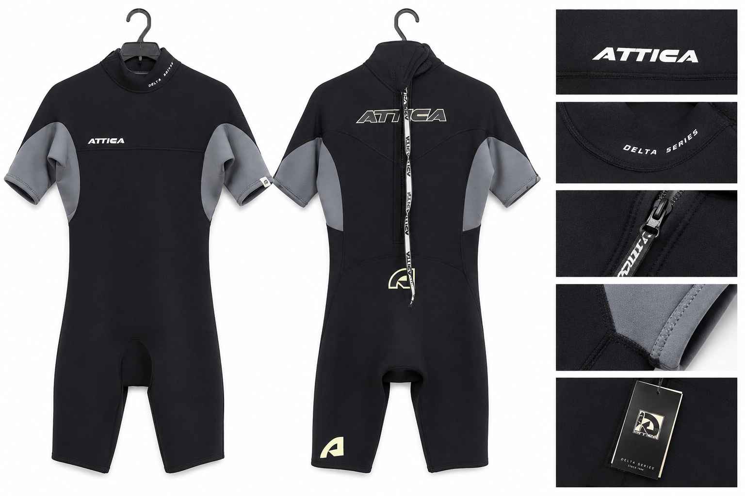 Attica Delta 2/2mm Short Sleeve Springsuit (Clearance)