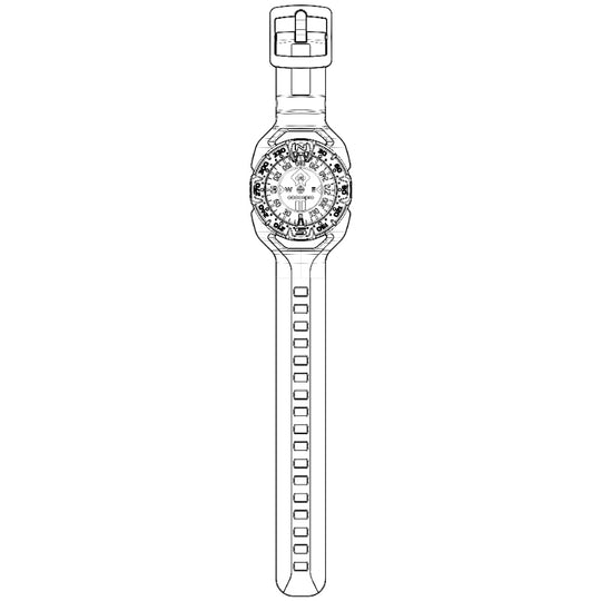 OceanPro Compass Wrist SH
